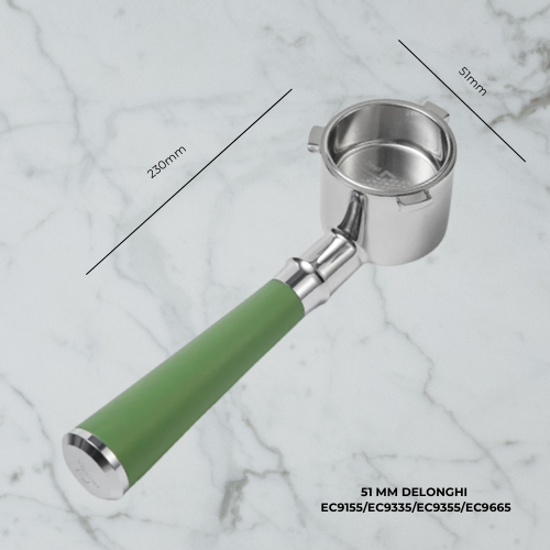 Portafiltro verde
